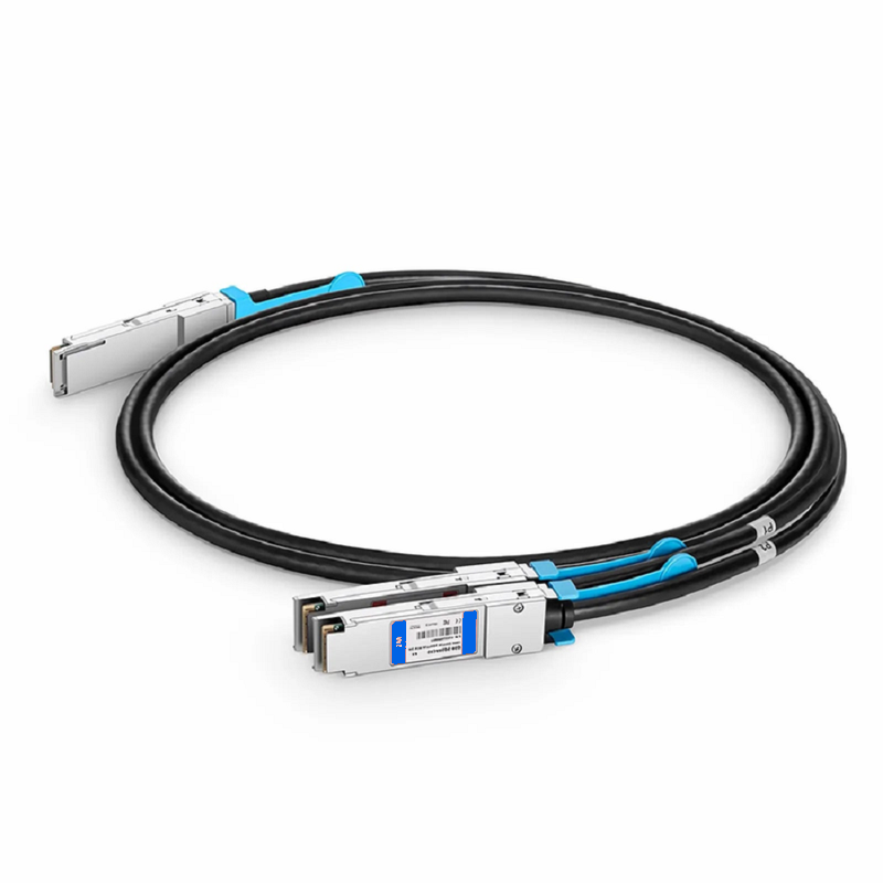 SFPS 3m (10ft) Cisco Compatible 100G QSFP28 4 x 25G NRZ to 2 x 50G QSFP28 2 x 25G NRZ Active Direct Attach Copper Breakout Cable SFPS