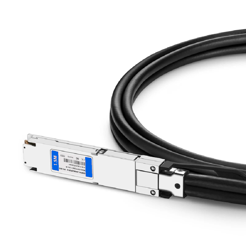 SFPS 2m (7ft) NVIDIA/Mellanox Compatible 800G OSFP 8 x 100G PAM4 Finned Top Ethernet Active Electrical Cable SFPS