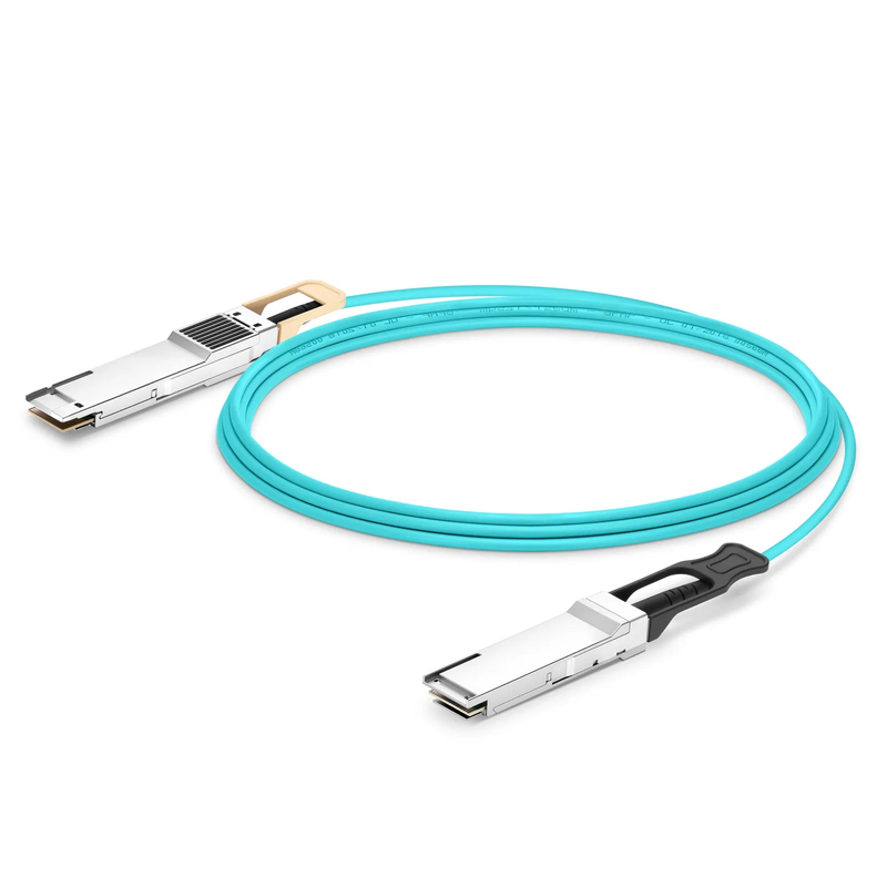 SFPS 15m (49ft) Cisco Compatible 400G QSFP112 4 x 100G PAM4 to 400G QSFP-DD 8 x 50G PAM4 Active Optical Cable SFPS