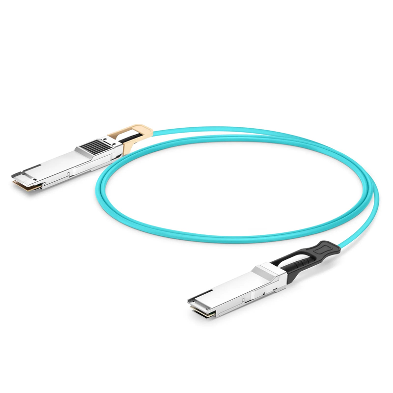 SFPS 5m (16ft) Cisco Compatible 400G QSFP112 4 x 100G PAM4 to 400G QSFP-DD 8 x 50G PAM4 Active Optical Cable SFPS