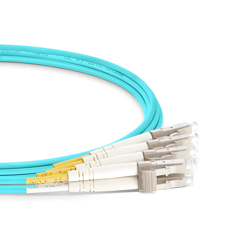 SFPS 30m (98ft) Cisco Compatible 100G QSFP28 4 x 25G NRZ to 4 Duplex LC 25G NRZ Active Optical Breakout Cable SFPS