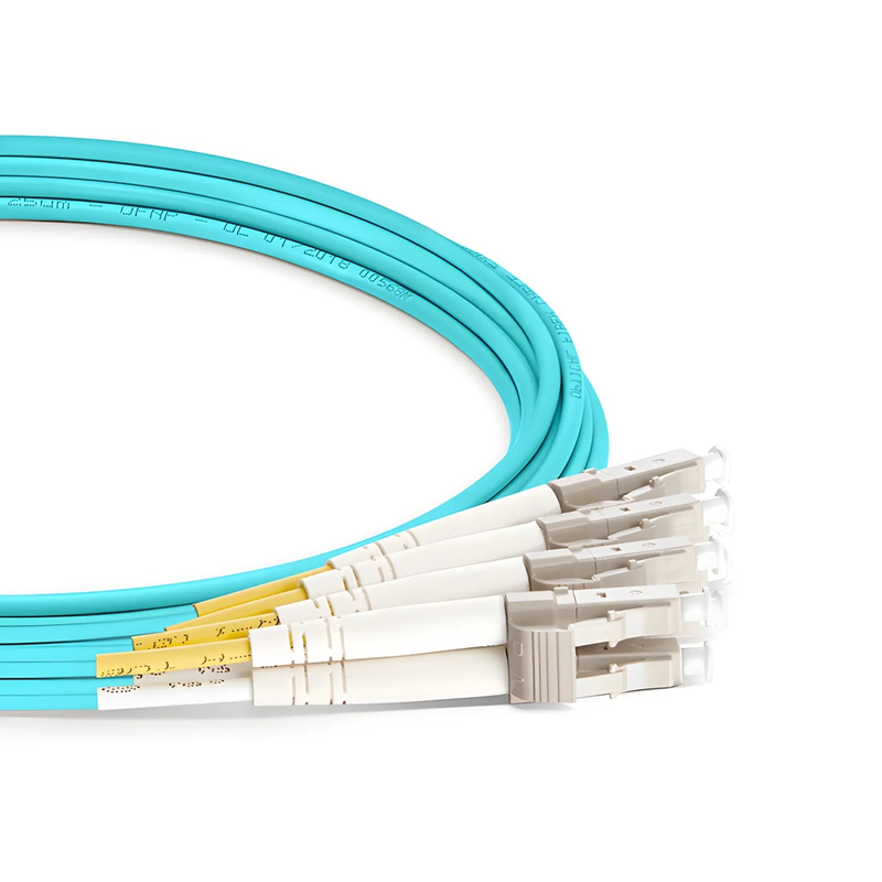 SFPS 50m (164ft) Cisco Compatible 100G QSFP28 4 x 25G NRZ to 4 Duplex LC 25G NRZ Active Optical Breakout Cable SFPS