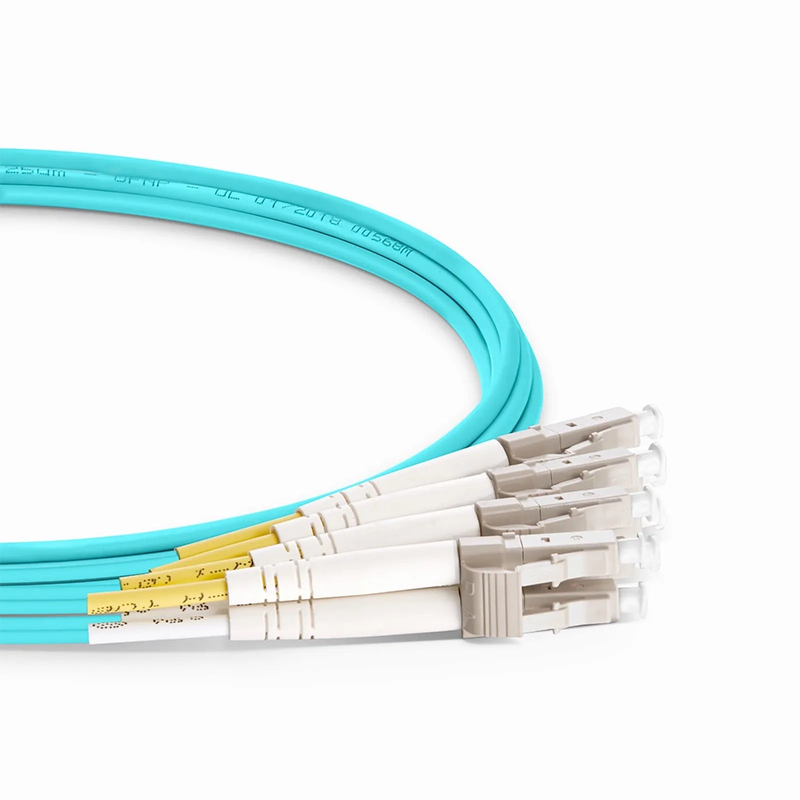 SFPS 20m (66ft) Cisco Compatible 100G QSFP28 4 x 25G NRZ to 4 Duplex LC 25G NRZ Active Optical Breakout Cable SFPS