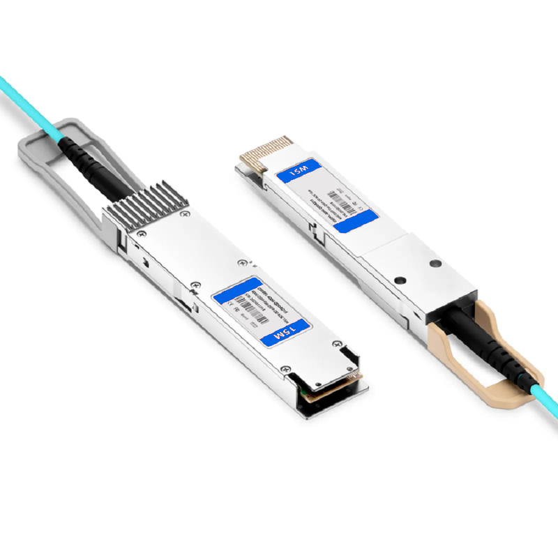 SFPS 15m (49ft) Cisco Compatible 400G OSFP 8 x 50G PAM4 Flat Top to 400G QSFP-DD 8 x 50G PAM4 Active Optical Cable SFPS