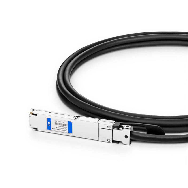 SFPS 2m (7ft) Arista Networks Compatible 400G OSFP 8 x 50G PAM4 Flat Top to 400G QSFP-DD 8 x 50G PAM4 Passive Direct Attach Copper Twinax Cable SFPS