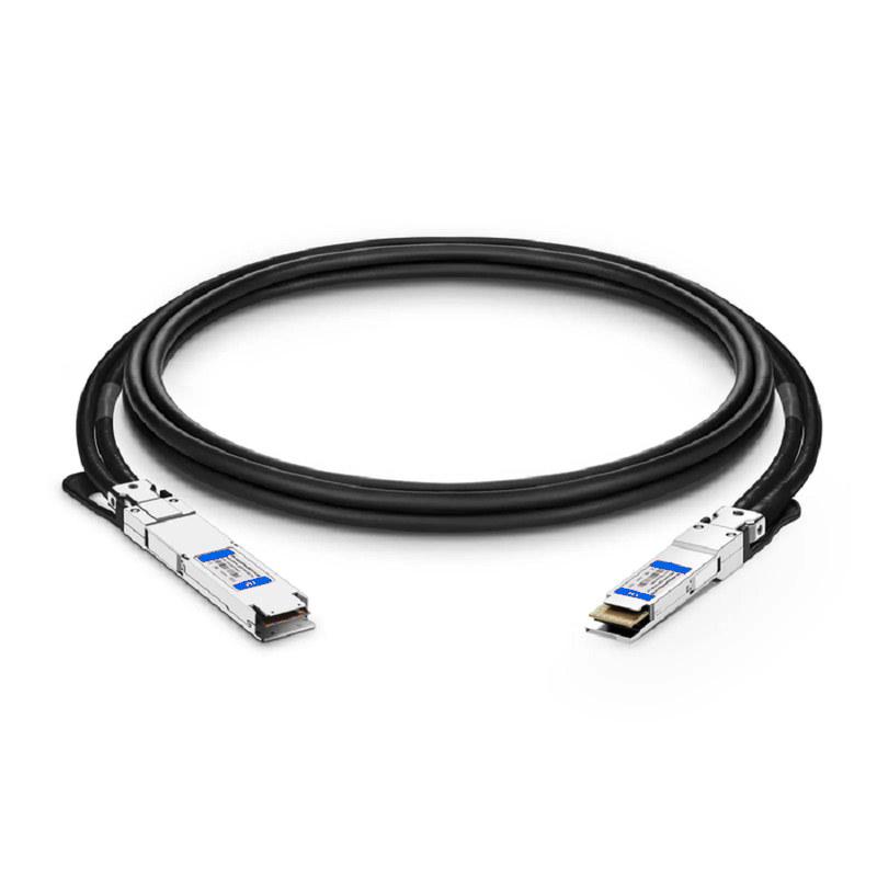 SFPS 3m (10ft) Generic Compatible 400G OSFP 8 x 50G PAM4 Flat Top to 400G QSFP-DD 8 x 50G PAM4 Passive Direct Attach Copper Twinax Cable SFPS