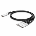 SFPS 2.5m (8ft) Generic Compatible 200G QSFP-DD 8 x 25G NRZ to 4 x 50G QSFP28 2 x 25G NRZ Passive Direct Attach Copper Breakout Cable SFPS