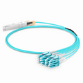 SFPS 1m (3ft) Arista Networks Compatible 200G QSFP-DD 8 x 25G NRZ to 8 x 25G LC Duplex Active Optical Breakout Cable SFPS