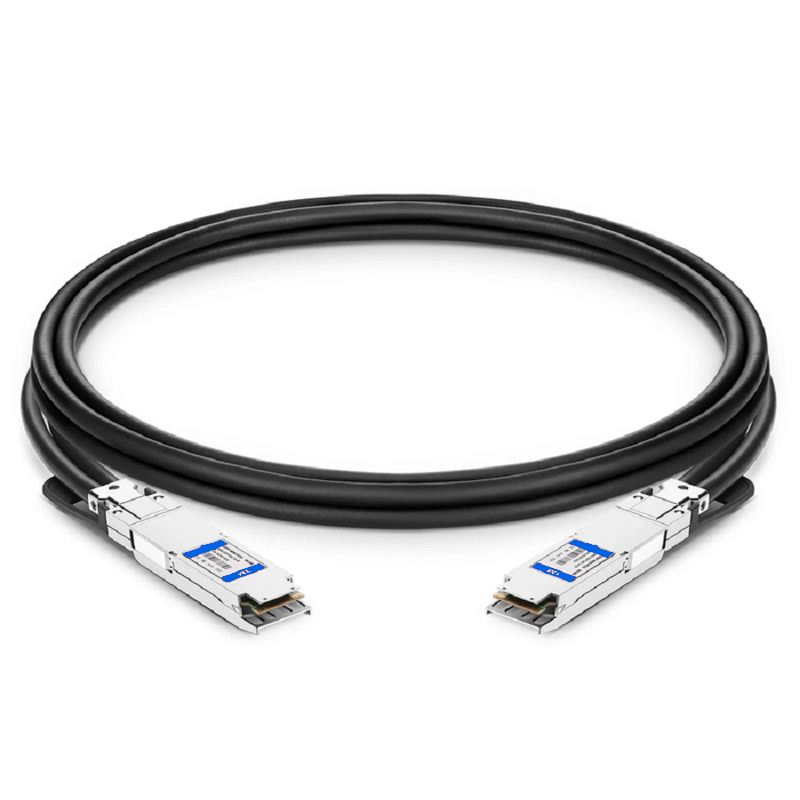 SFPS 2m (7ft) NVIDIA/Mellanox Compatible 400G OSFP 8 x 50G PAM4 Finned Top Ethernet Passive Direct Attach Copper Twinax Cable SFPS