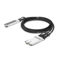 SFPS 1m (3ft) NVIDIA/Mellanox MCA7J65-N001 Compatible 800G Twin-port OSFP 8 x 100G PAM4 Finned Top to 2 x 400G QSFP112 4 x 100G PAM4 Ethernet Active Direct Attach Copper Breakout Cable SFPS