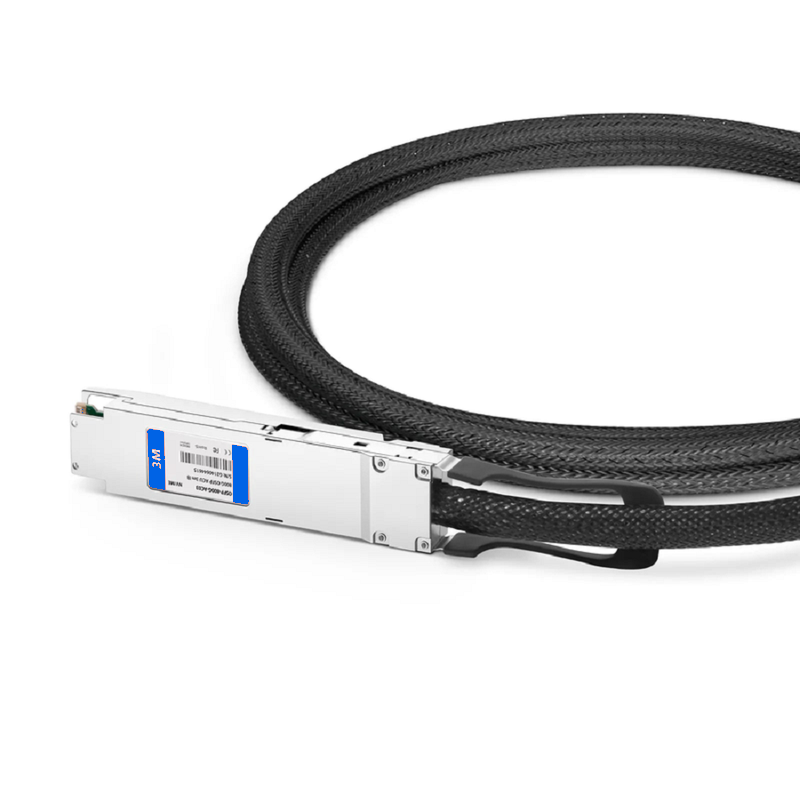 SFPS 1m (3ft) Juniper Networks Compatible 800G Twin-port OSFP 8 x 100G PAM4 Finned Top Active Direct Attach Copper Twinax Cable SFPS