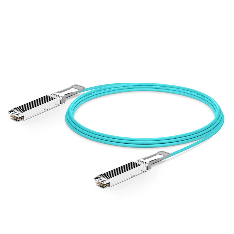 SFPS 20m (66ft) NVIDIA/Mellanox Compatible 800G OSFP 8 x 100G PAM4 Finned Top Ethernet Active Optical Cable SFPS