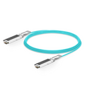 SFPS 20m (66ft) NVIDIA/Mellanox Compatible 800G OSFP 8 x 100G PAM4 Finned Top Ethernet Active Optical Cable SFPS