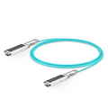SFPS 10m (33ft) NVIDIA/Mellanox Compatible 800G OSFP 8 x 100G PAM4 Finned Top Ethernet Active Optical Cable SFPS