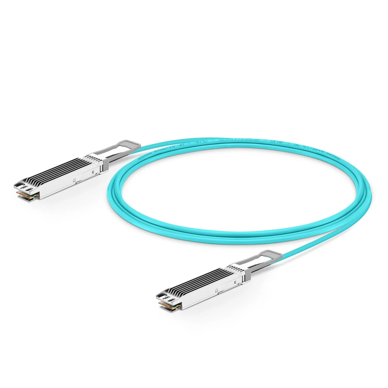 SFPS 10m (33ft) NVIDIA/Mellanox Compatible 800G OSFP 8 x 100G PAM4 Finned Top Ethernet Active Optical Cable SFPS