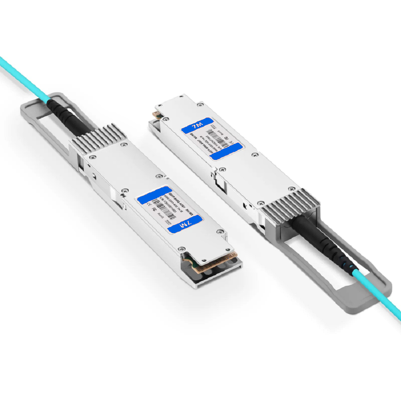 SFPS 7m (23ft) NVIDIA/Mellanox Compatible 800G OSFP 8 x 100G PAM4 Finned Top Ethernet Active Optical Cable SFPS