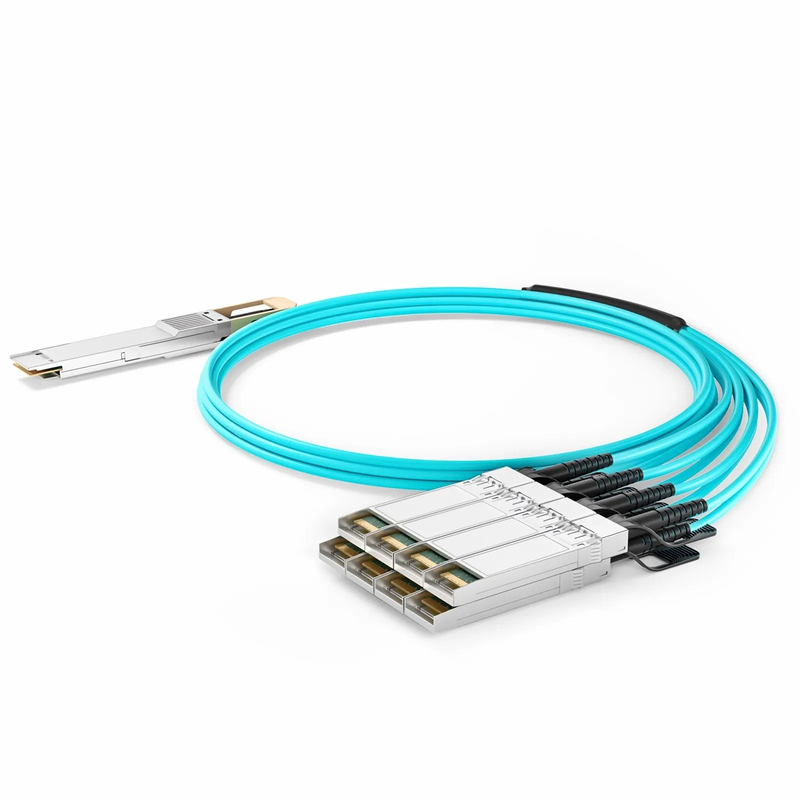 SFPS 70m (230ft) Arista Networks Compatible 200G QSFP-DD 8 x 25G NRZ to 8 x 25G SFP28 25G NRZ Active Optical Breakout Cable SFPS