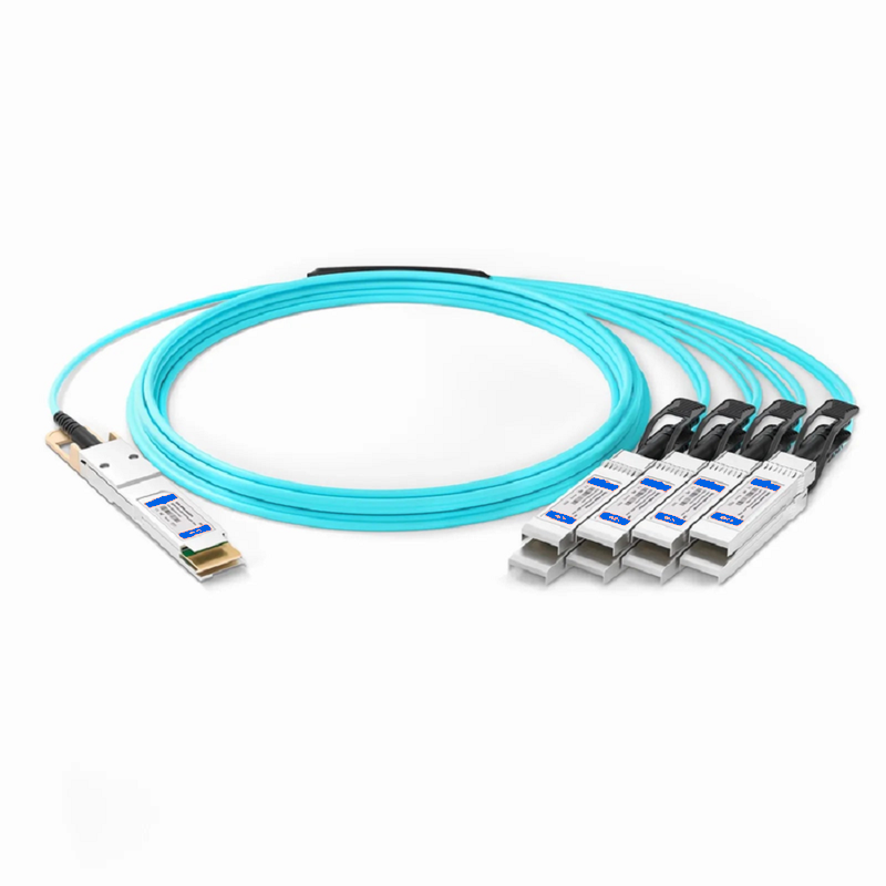 SFPS 15m (49ft) Arista Networks Compatible 200G QSFP-DD 8 x 25G NRZ to 8 x 25G SFP28 25G NRZ Active Optical Breakout Cable SFPS