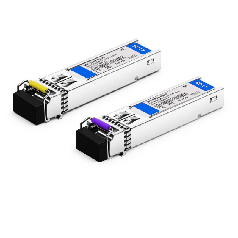 SFPS NETGEAR Compatible 100BASE-BX-U SFP BiDi 1310nm-TX/1550nm-RX 20km DOM Simplex LC SMF Optical Transceiver Module SFPS