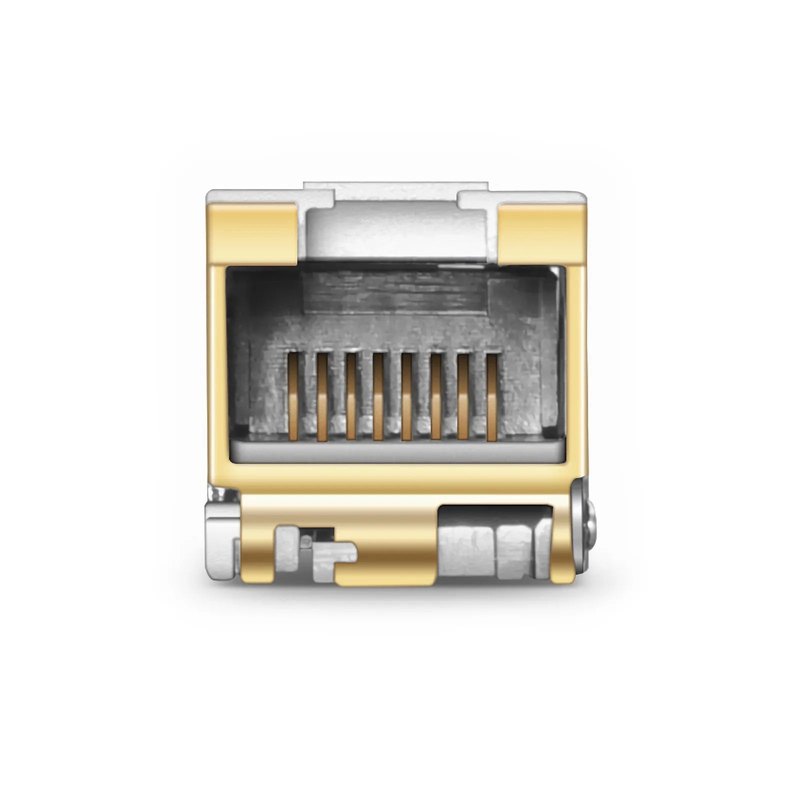 SFPS Brocade E1MGTX-A Compatible 10/100/1000BASE-T SFP SGMII Copper 100m RJ-45 Transceiver Module SFPS