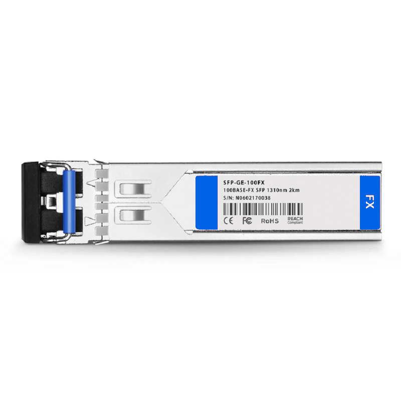 SFPS Cisco GLC-GE-100FX Compatible 100BASE-FX SFP SGMII 1310nm 2km DOM Duplex LC MMF Optical Transceiver Module SFPS
