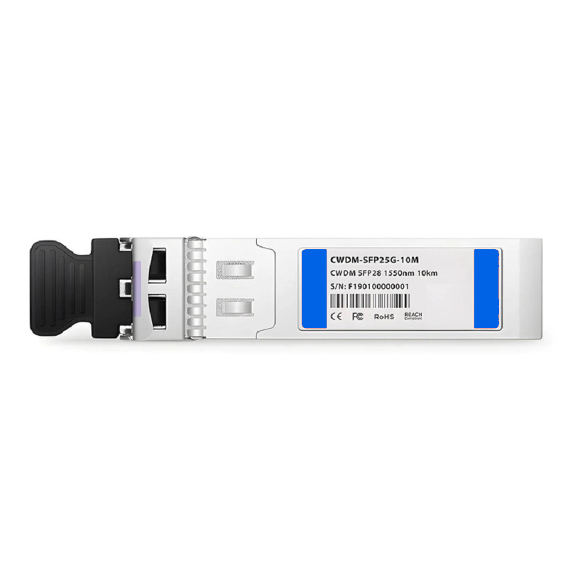 SFPS Cisco CWDM-SFP25G-1550-10 Compatible SFP28 25G CWDM 1550nm 10km DOM Duplex LC/UPC SMF Optical Transceiver Module for Transmission SFPS
