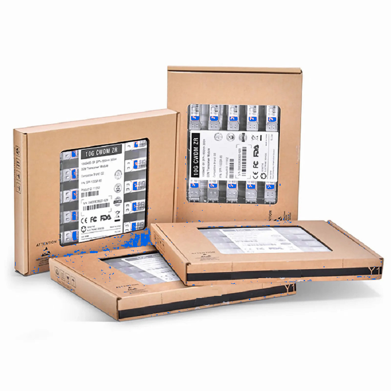SFPS Cisco CWDM-SFP25G-1550-10 Compatible SFP28 25G CWDM 1550nm 10km DOM Duplex LC/UPC SMF Optical Transceiver Module for Transmission SFPS