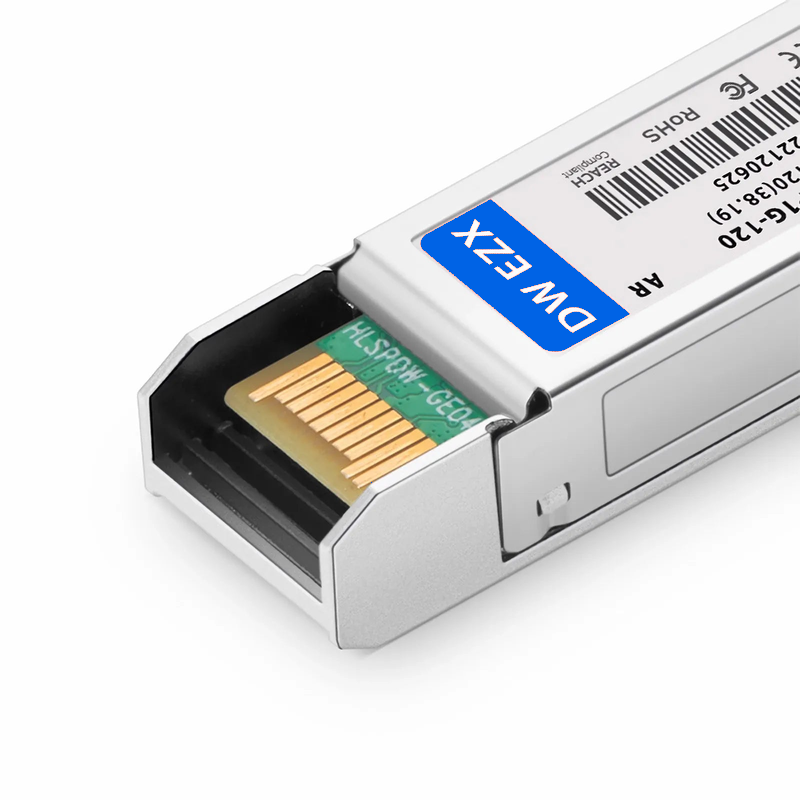SFPS HPE Aruba C49 Compatible SFP 1000BASE-DWDM 1538.19nm 100GHz 120km DOM Duplex LC/UPC SMF Optical Transceiver Module for Transmission SFPS