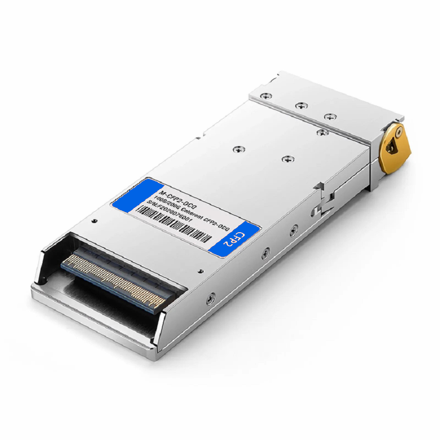 SFPS H45 1540.95nm CFP2-DCO 100G/200G DWDM C-band Tunable 96Chs ITU CH13-CH60 50GHz 80km DOM Duplex LC/UPC SMF Optical Transceiver Module for Transmission SFPS