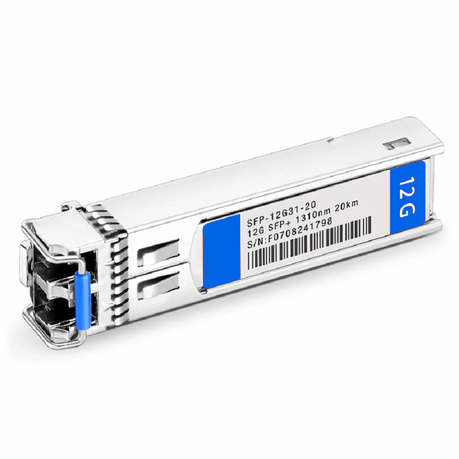 SFPS 12Gb/s MSA 1310nm 20km DOM Duplex LC SMF Single Transmitter Video Pathological Patterns Optical Transceiver Module for SD/HD/3G/6G/12G-SDI SFPS