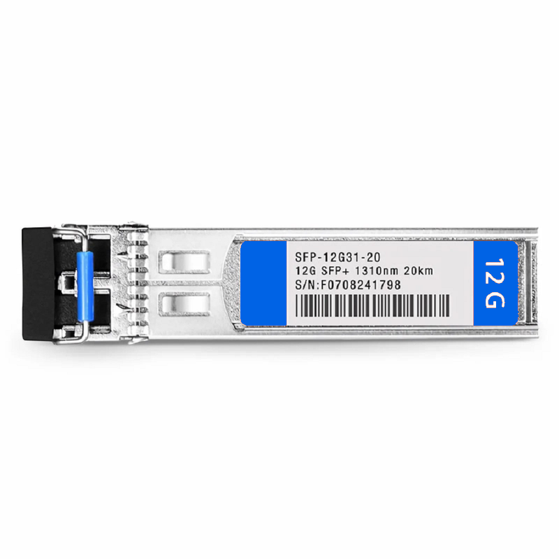 SFPS 12Gb/s MSA 1310nm 20km DOM Duplex LC SMF Transmitter & Receiver Video Pathological Patterns Optical Transceiver Module for SD/HD/3G/6G/12G-SDI SFPS