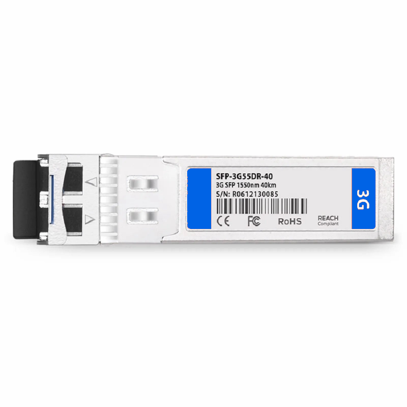 SFPS 3Gb/s MSA CWDM SFP 1310nm 10km DOM Duplex LC SMF Dual Transmitters Video Pathological Patterns Optical Transceiver Module for SD/HD/3G-SDI SFPS