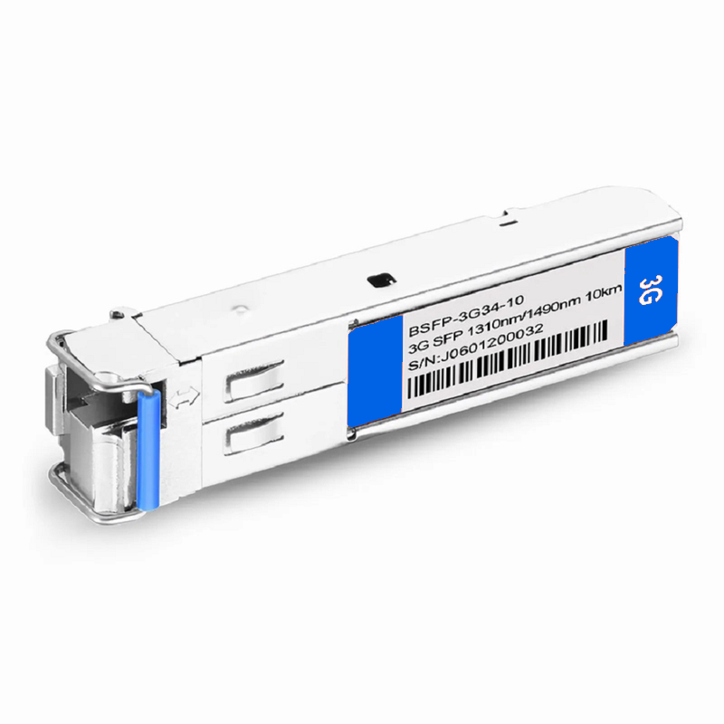 SFPS 3Gb/s MSA BiDi SFP 1490nm-TX/1550nm-RX 40km DOM Simplex LC SMF Video Pathological Patterns Optical Transceiver Module for SD/HD/3G-SDI SFPS