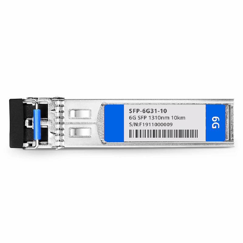 SFPS 6Gb/s MSA 1310nm 10km DOM Duplex LC SMF Transmitter & Receiver Video Pathological Patterns Optical Transceiver Module for SD/HD/3G/6G-SDI SFPS
