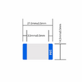 SFPS Design Label for 40G QSFP+ SR4/LR4/CSR4/LX4/PLR4/PIR4/IR4/ER4 Transceiver, 1 Roll SFPS