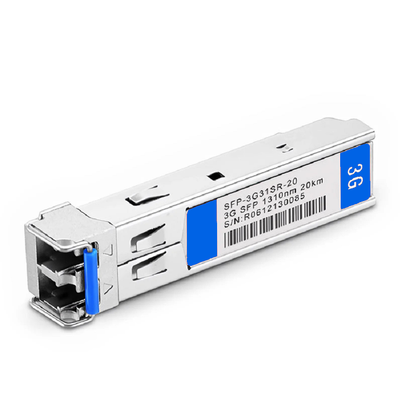 SFPS 3Gb/s MSA 1310nm 20km DOM Duplex LC SMF Single Receiver Video Pathological Patterns Optical Transceiver Module for SD/HD/3G-SDI SFPS