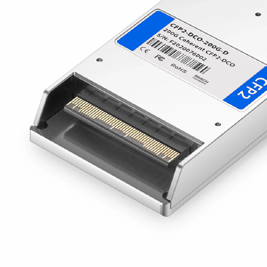 SFPS 200G DWDM Tunable Coherent CFP2 DCO 80km DOM Duplex LC/UPC SMF Optical Transceiver Module for Transmission, Used with D7000 Series SFPS