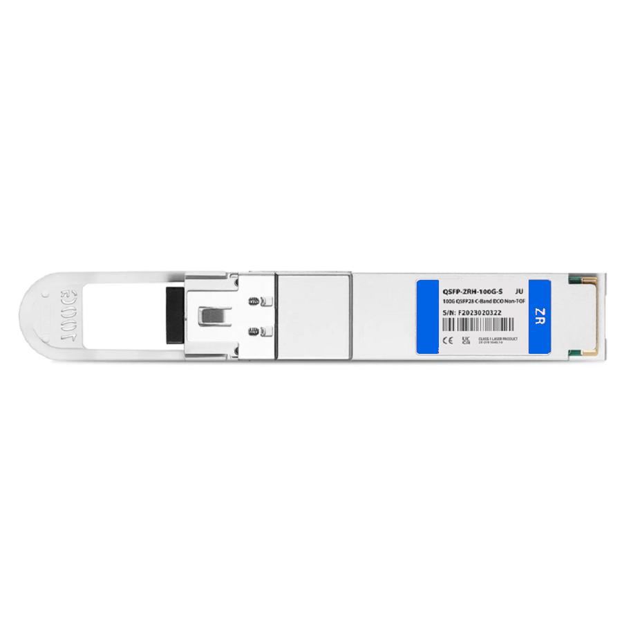 SFPS Juniper Networks Compatible QSFP28 High-Power w/o TOF DCO 100G DWDM C-band Tunable Coherent 120km DOM Duplex LC/UPC SMF Optical Transceiver Module for Transmission SFPS