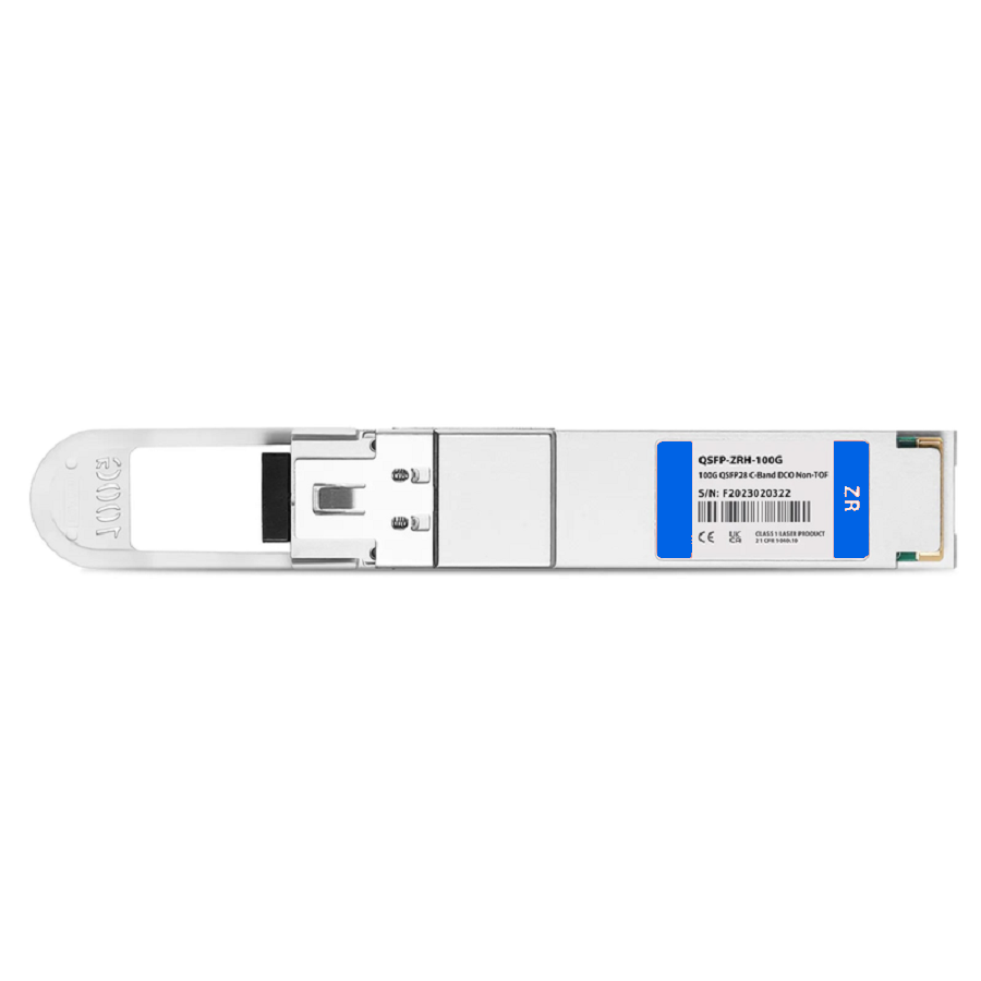 SFPS Cisco Compatible QSFP28 High-Power w/o TOF DCO 100G DWDM C-band Tunable Coherent 120km DOM Duplex LC/UPC SMF Optical Transceiver Module for Transmission SFPS