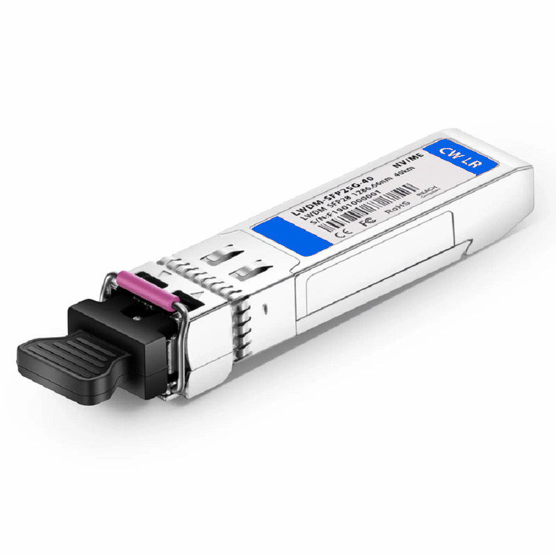 SFPS SFP28 25G LWDM 1286.66nm 40km DOM Duplex LC/UPC SMF Optical Transceiver Module for Transmission forFOSwitches SFPS