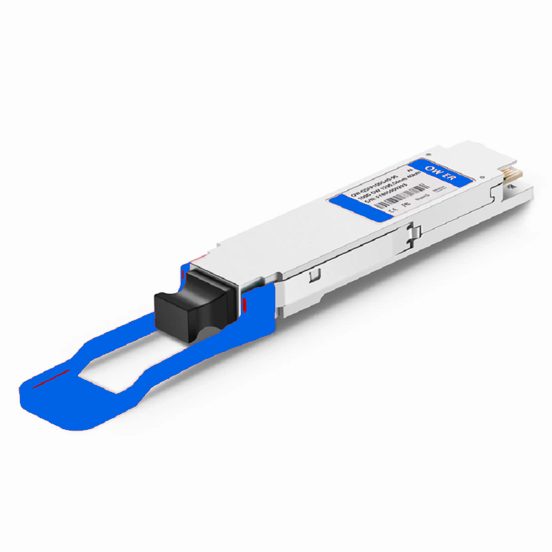 SFPS Dell Compatible QSFP28 100G OWDM 1295.56nm 40km DOM Duplex LC/UPC SMF Optical Transceiver Module for Transmission SFPS