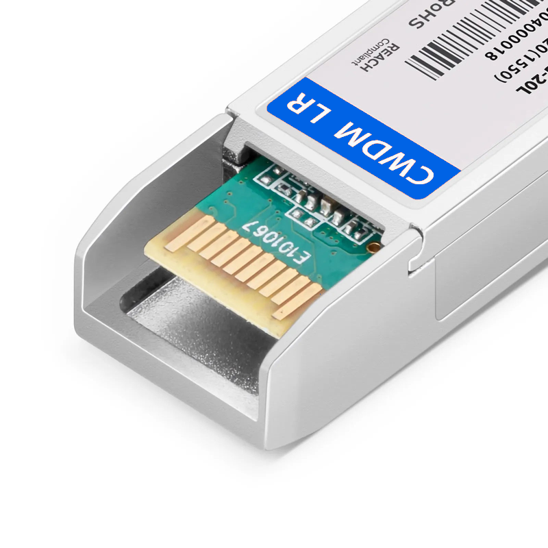 SFPS Cisco CWDM-SFP10G-1550-20 Compatible SFP+ 10G CWDM 1550nm 20km DOM Duplex LC/UPC SMF Optical Transceiver Module for Transmission SFPS