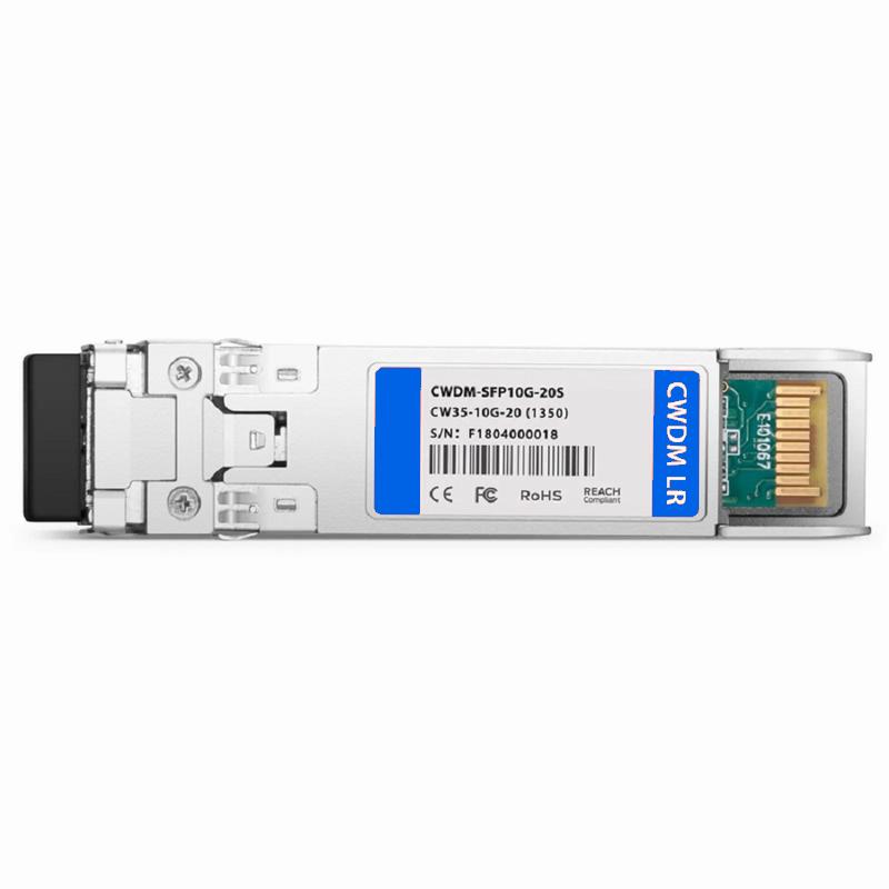 SFPS Cisco CWDM-SFP10G-1410-20 Compatible SFP+ 10G CWDM 1410nm 20km DOM Duplex LC/UPC SMF Optical Transceiver Module for Transmission SFPS