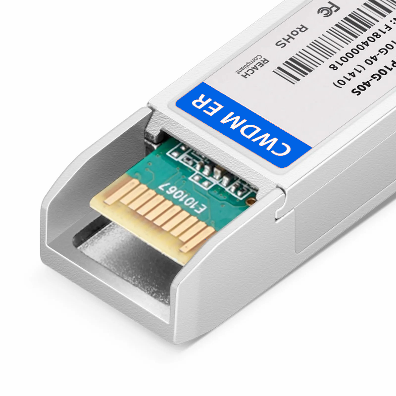 SFPS Cisco CWDM-SFP10G-1410 Compatible SFP+ 10G CWDM 1410nm 40km DOM Duplex LC/UPC SMF Optical Transceiver Module for Transmission SFPS