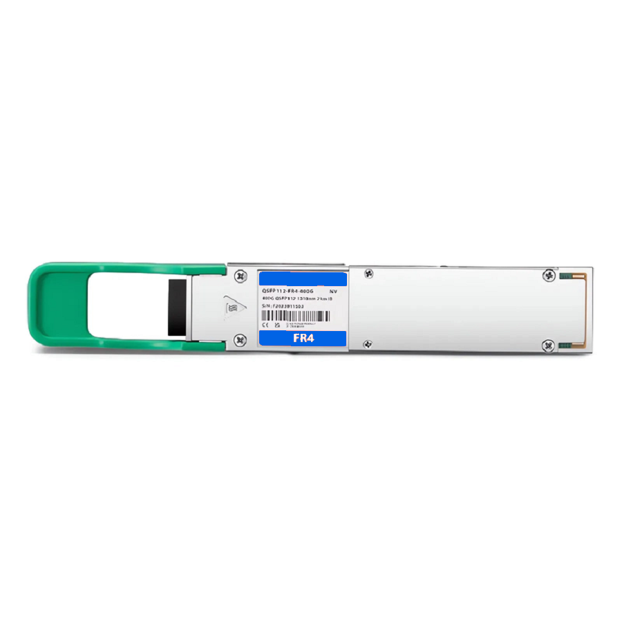 SFPS NVIDIA/Mellanox Compatible 400GBASE-FR4 QSFP112 4 x 100G PAM4 1310nm 2km DOM Duplex LC/UPC SMF InfiniBand NDR Optical Transceiver Module for ConnectX-7 HCA SFPS