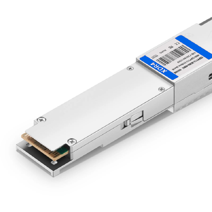 SFPS NVIDIA/Mellanox Compatible 400GBASE-XDR4 QSFP112 4 x 100G PAM4 1310nm 2km DOM MPO-12/APC SMF InfiniBand NDR Optical Transceiver Module for ConnectX-7 HCA SFPS
