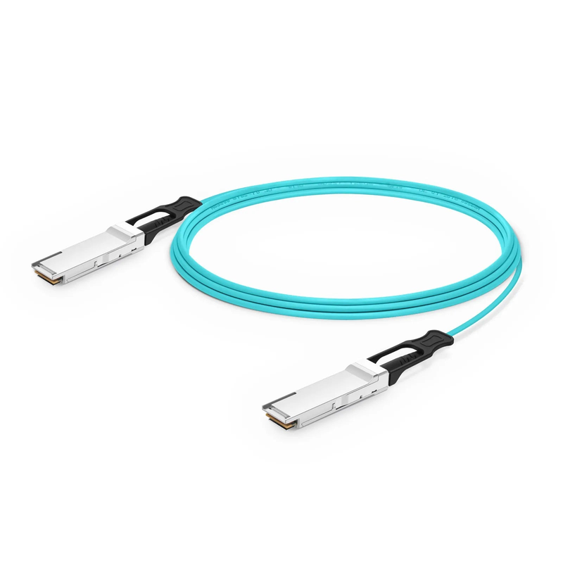 SFPS 15m (49ft) NVIDIA/Mellanox MFS1S00-H015V Compatible 200G QSFP56 4 x 50G PAM4 InfiniBand HDR Active Optical Cable for Quantum Switches and ConnectX-6 HCA SFPS