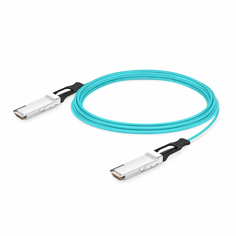 SFPS 50m (164ft) NVIDIA/Mellanox MFS1S00-H050V Compatible 200G QSFP56 4 x 50G PAM4 InfiniBand HDR Active Optical Cable for Quantum Switches and ConnectX-6 HCA SFPS