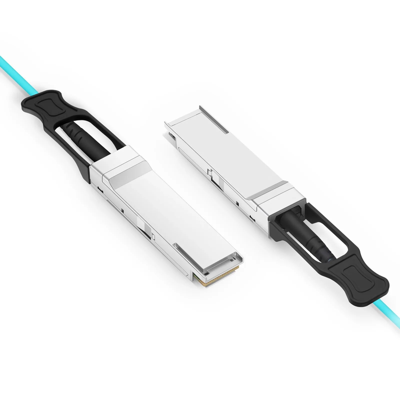 SFPS 50m (164ft) NVIDIA/Mellanox MFS1S00-H050V Compatible 200G QSFP56 4 x 50G PAM4 InfiniBand HDR Active Optical Cable for Quantum Switches and ConnectX-6 HCA SFPS