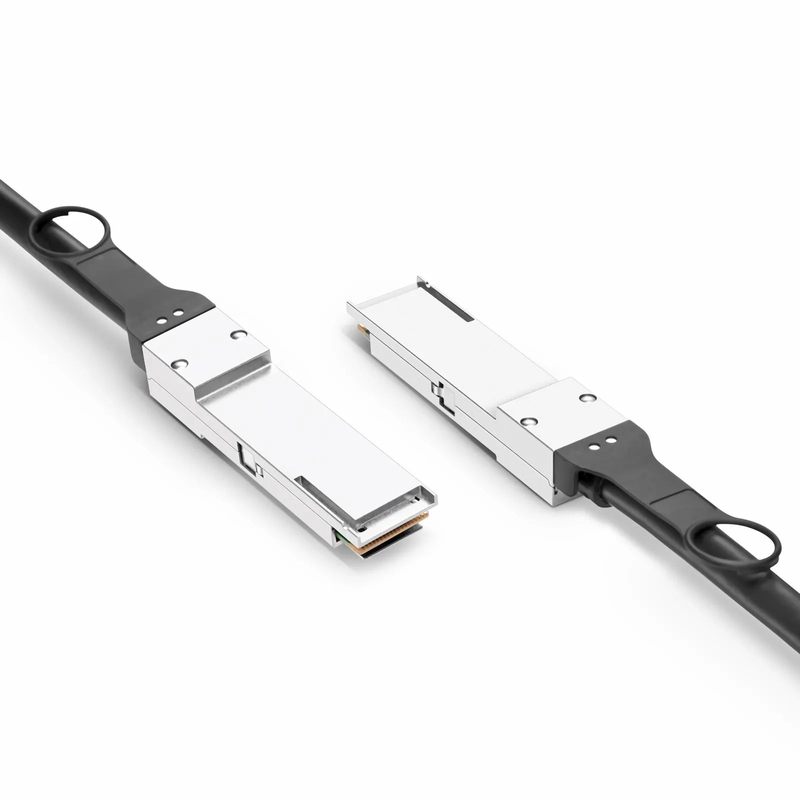 SFPS 0.5m (2ft) NVIDIA/Mellanox MCP1650-H00AE30 Compatible 200G QSFP56 4 x 50G PAM4 InfiniBand HDR Passive Direct Attach Copper Twinax Cable for Quantum Switches and ConnectX-6 HCA SFPS